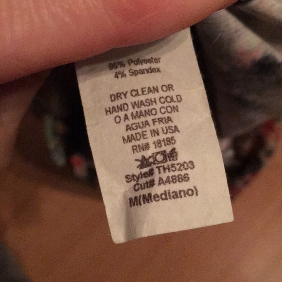 Floral crop top - Picture 5 of 5